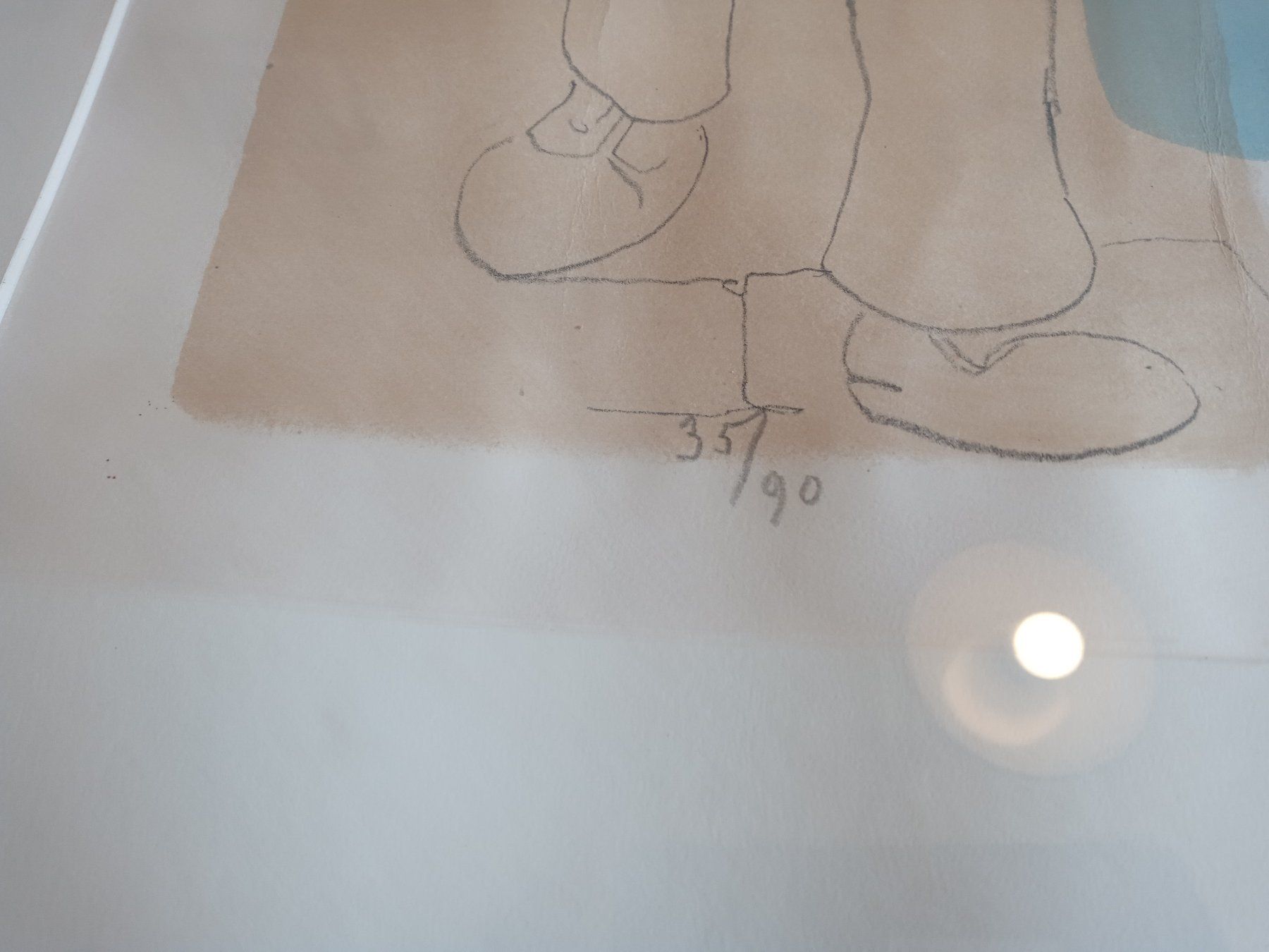 Grafiken & Lithographien: Lithograpie Géa Augbourg 1966 – Gebraucht aus Prez-vers-Siviriez von Monija70 2