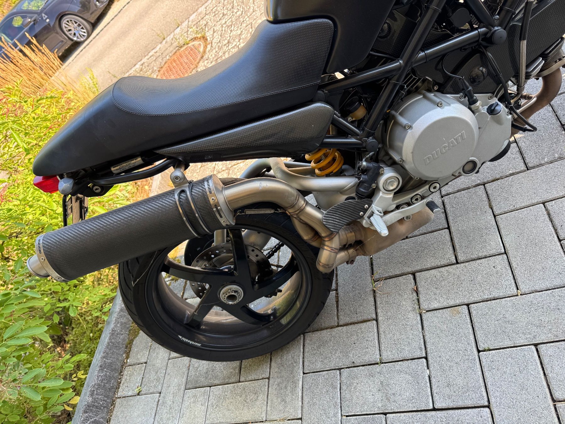 Ducati Route: Ducati Monster S2RDark – D'occasion à Gansingen par esc_6tjw 6