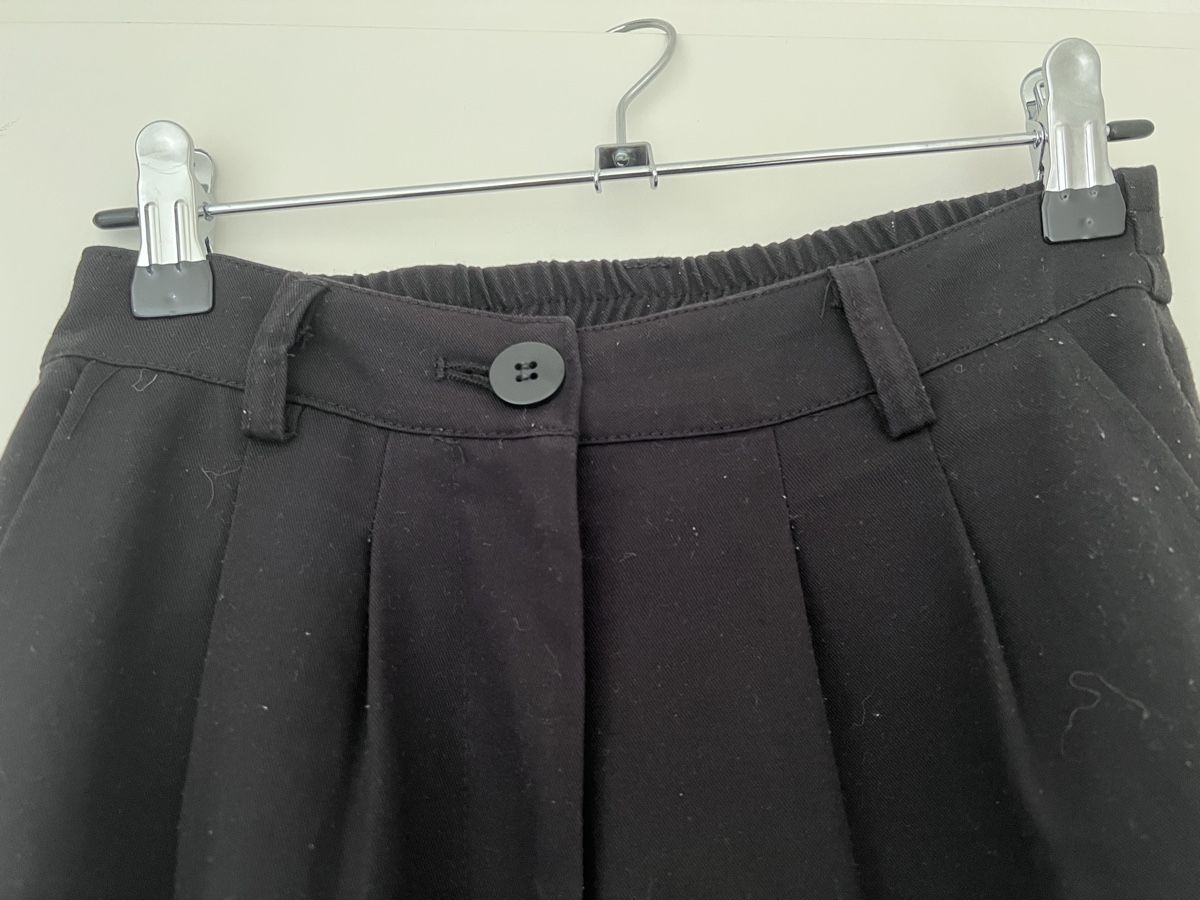 Tally Weijl Pantaloni: Schwarze Stoffhose mit weitem Bein, Grösse 32 – Usato da Zürich venduto da man_nq66 1