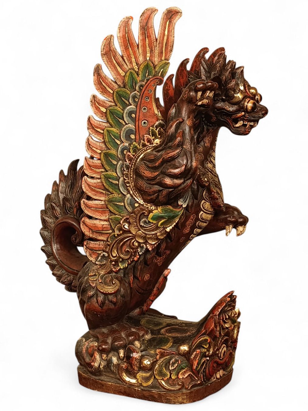 Skulpturen & Statuen: Riesige balinesische Tempel Figur - Drachen / 102 cm – Gebraucht aus Hochfelden von Relict 3
