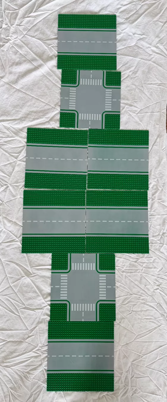 Lego Kit di costruzioni: Baseplate Road – Usato da Neftenbach venduto da Elitebricks
