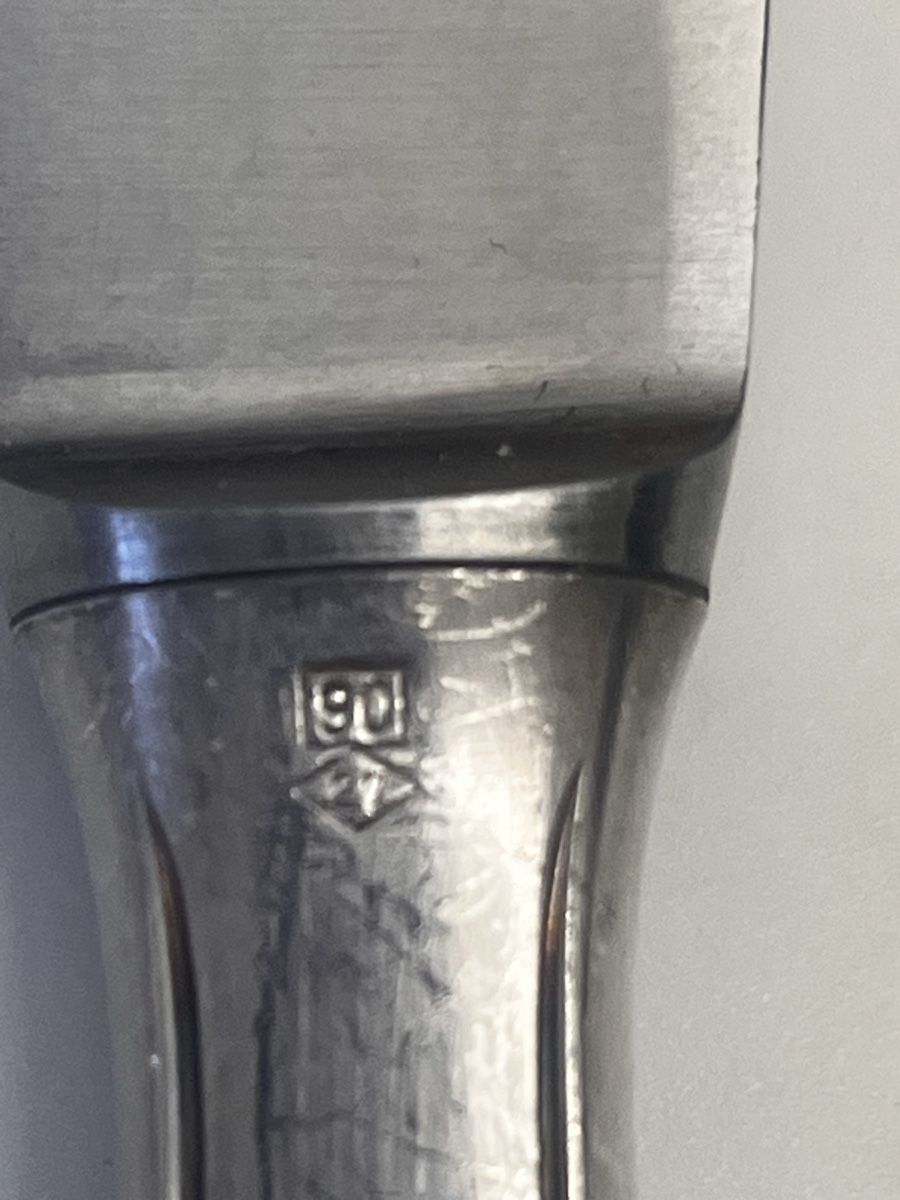 WMF Couteaux: 24 Original WMF  Vintage Tafelmesser, versilbert – D'occasion à Möhlin par mil_h55x 5
