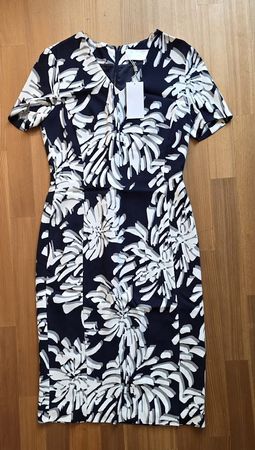 neues HUGO BOSS Kleid mit Blumenmuster - Grösse 36