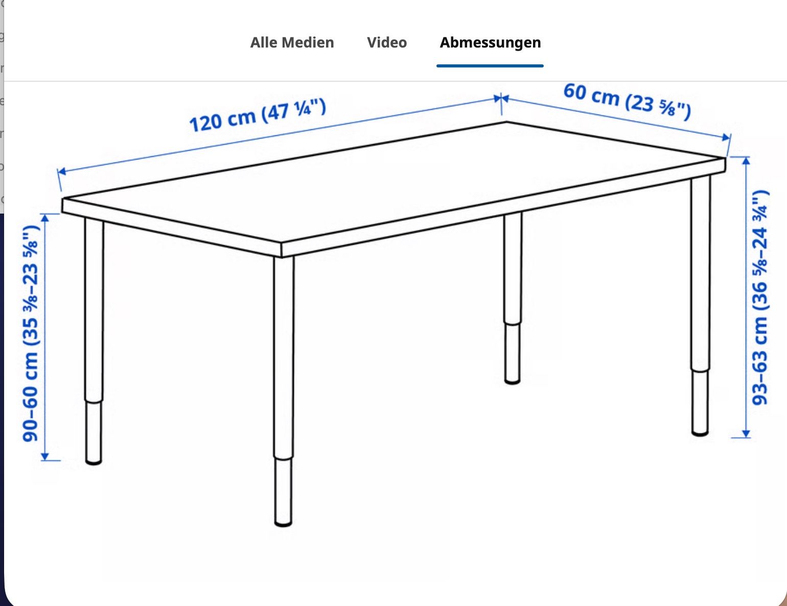 Ikea Scrivanie: Schreibtisch – Usato da Binningen venduto da son_x7yt 5