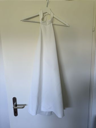 NEU Weisses Sommerkleid Mango Grösse M Rückenfrei