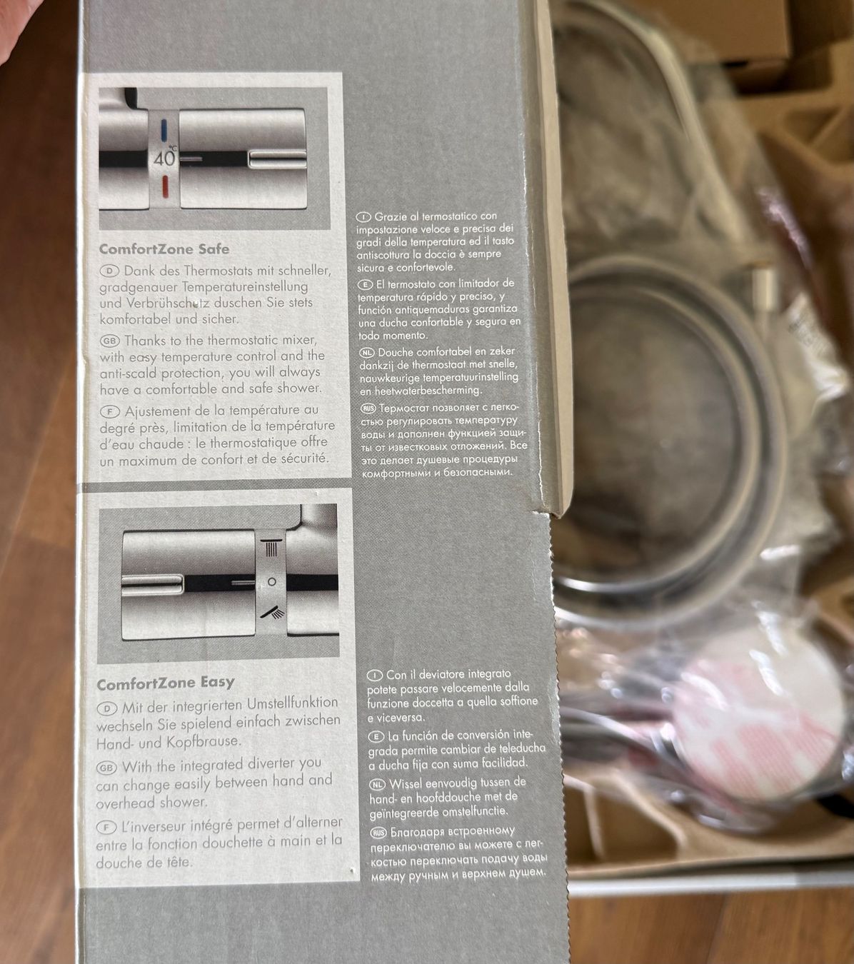 Hansgrohe Pommeaux de douche: Duschsystem Hansgrohe Raindance Select 300 neu – Neuf (Voir description) à Dietschwil par adr_gs9w 4