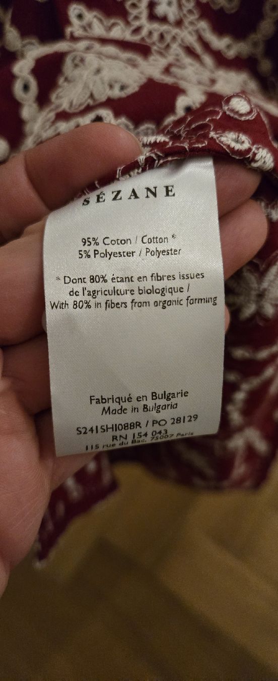 Sezane Camicette: Sezane Bluse Gr 36 Rot Neuwertig – Nuovo (secondo la descrizione) da Basel venduto da 056rm 6