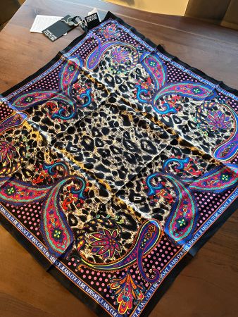Versace Jeans Couture foulard 100% silk new