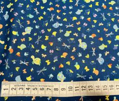 Patchworkstoff Schiltkröten bunt klein