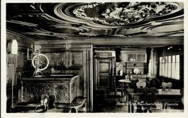 Ansichtskarte Rest. Alte Bündnerstube Disentis 1934