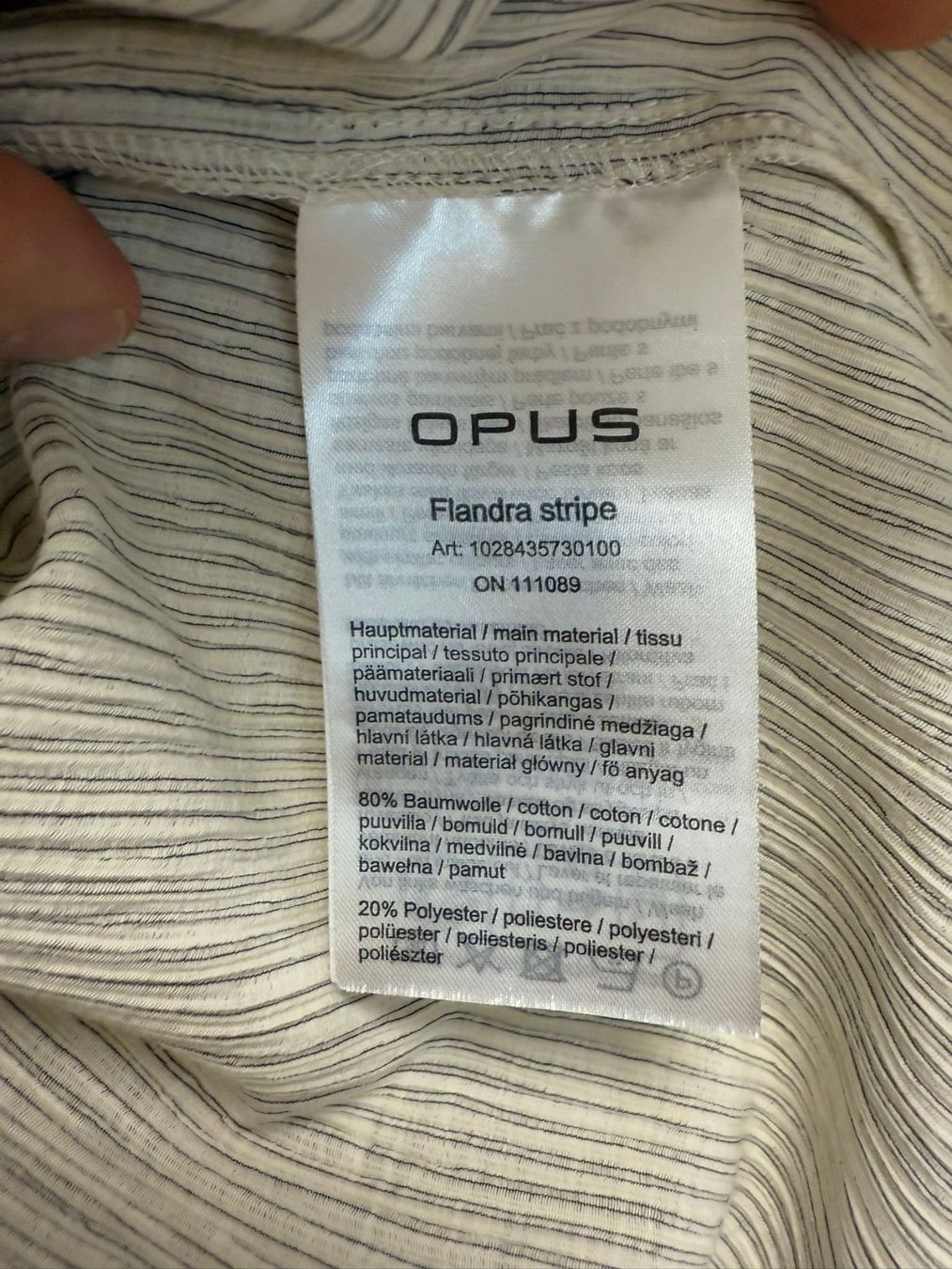Opus Blusen: Opus Damenbluse Gr. 38 - 80% Baumwolle – Neu (gemäss Beschreibung) aus Frauenfeld von LIL_NA 6