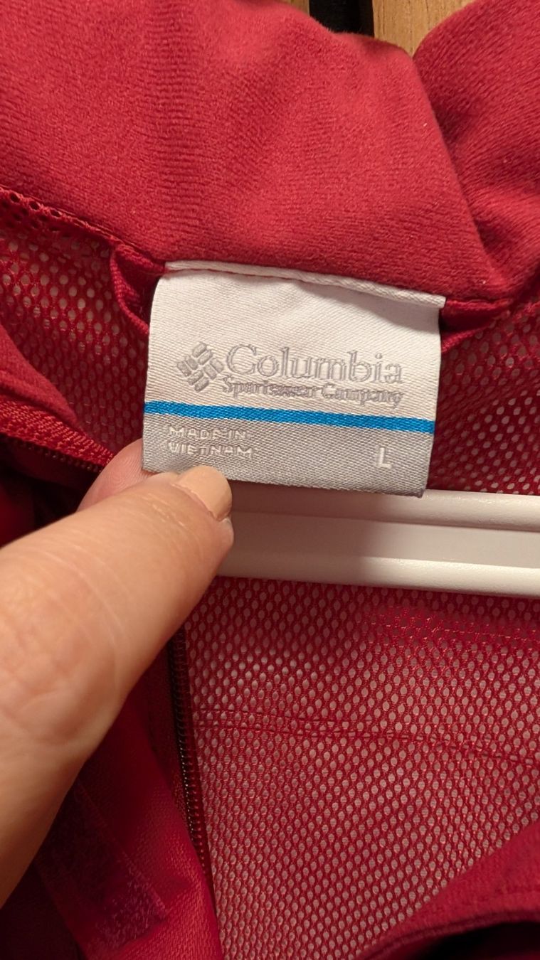 Columbia Giacche: Columbia Regenjacke pink – Usato da Zermatt venduto da pinky025 2