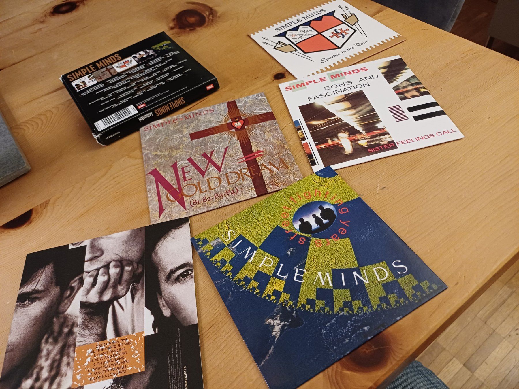 CD: Simple Minds: 5 Album Set auf 5 CDs – Usato da Jona venduto da Rreto71 5