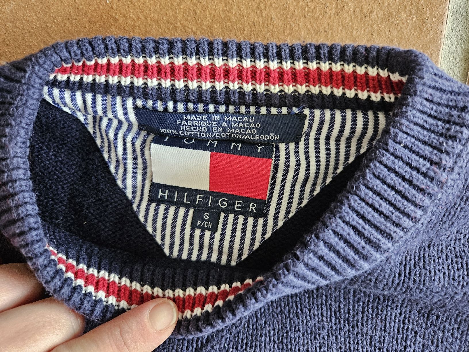 Tommy Hilfiger Maglioni & Felpe: Tommy Hilfiger Pullover Gr. S, Navy – Usato da Eschenbach SG venduto da MarThu 1