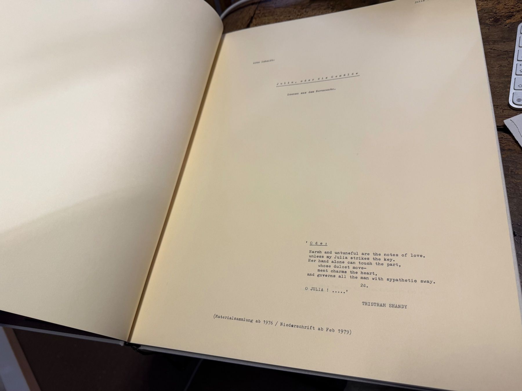 Bücher: Arno SCHMIDT Julia oder die Gemälde – Gebraucht aus Bern von Jwpm66 1