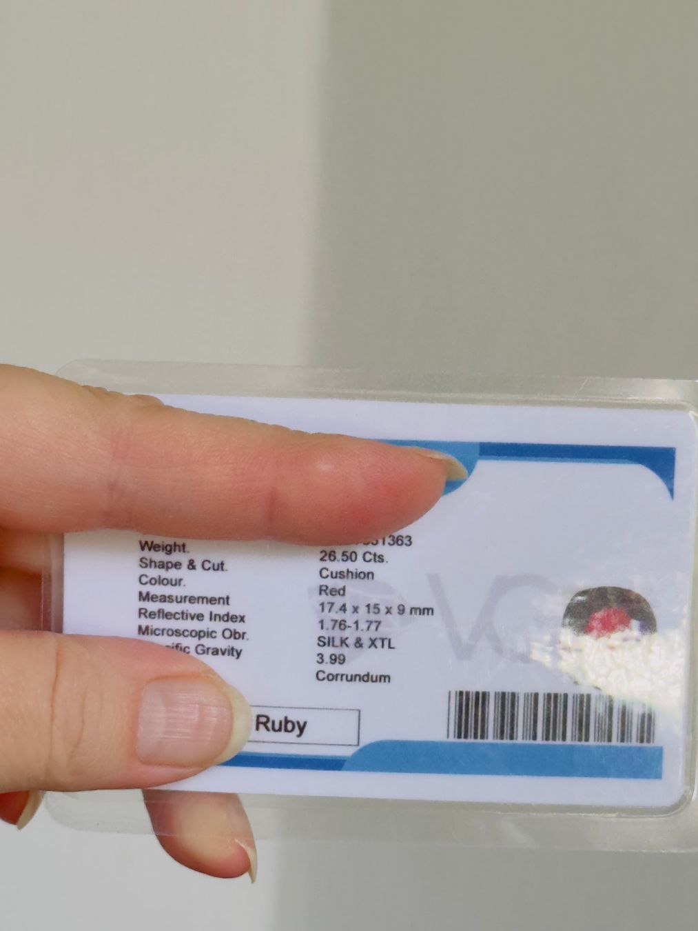 Pietre preziose: Certified 26.50 Ct – Nuovo e nell'imballaggio originale da Genève venduto da AWWA 9