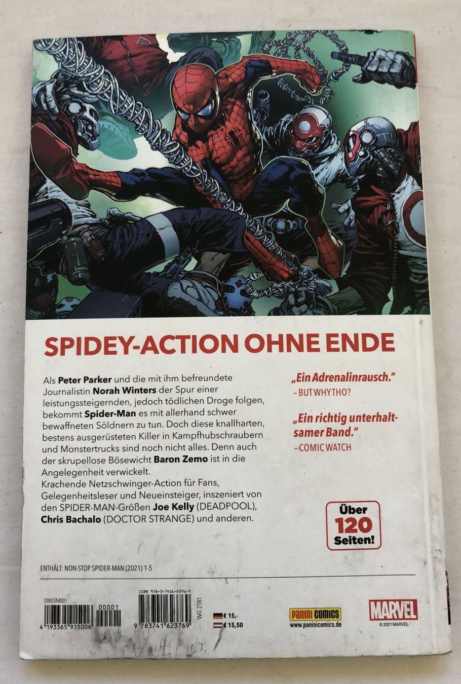 Fumetti: NON-STOP SPIDER-MAN - Coup mit Köpfchen – Usato da Schaffhausen venduto da durruti 5