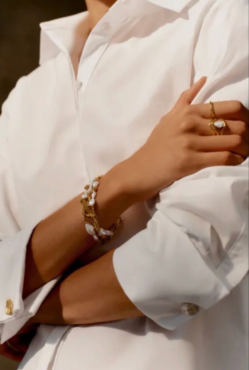Bracciali & Braccialetti: MONICA VINADER x Amy Powney Keshi pearl bracelet S – Nuovo (secondo la descrizione) da Steinhausen venduto da Stylelene14 2