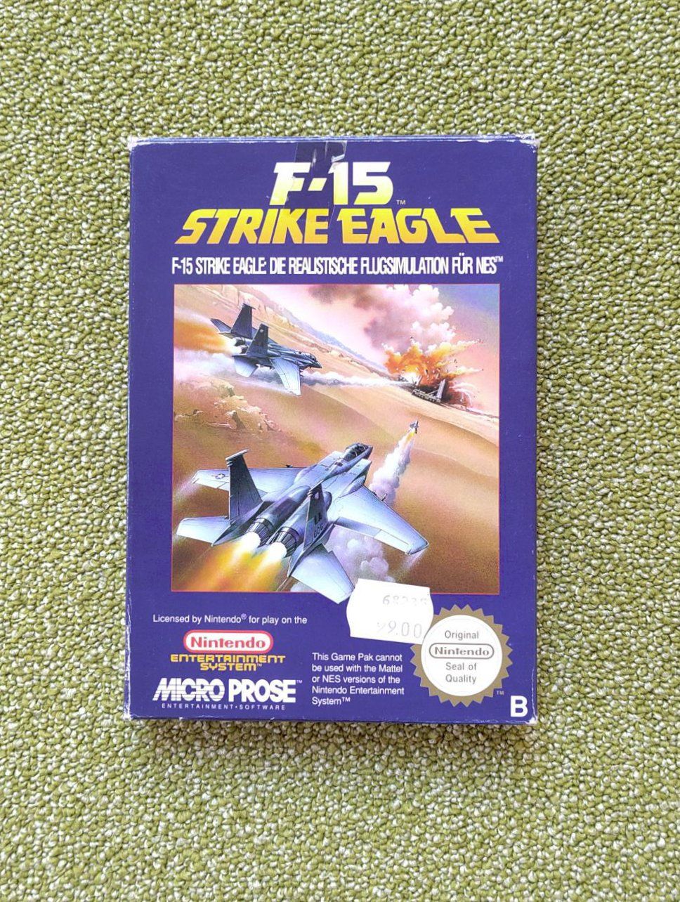 Nintendo Spiele: F-15 Strike Eagle NES - Deutsche Version – Gebraucht aus Birwinken von GTOrg