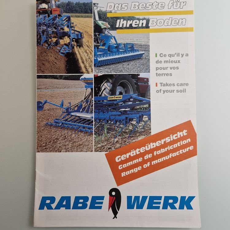 RABEWERK Saatbettkombination, Prospekt Landwirtschaft,Bauer | Kaufen ...