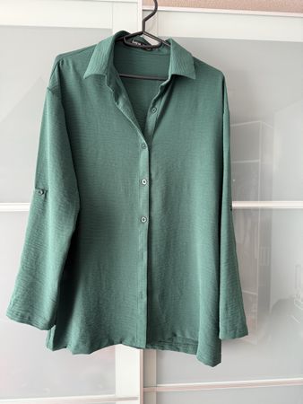 NEU Damen Bluse, Marke Shein, Gr. XS, Grün