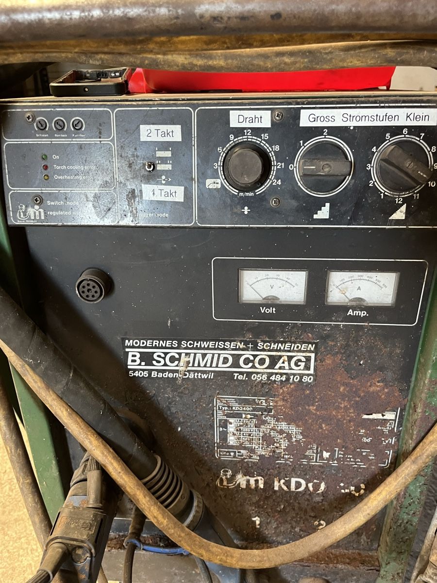 Postes à souder: Schweissanlage MAG 400a – D'occasion à altendorf par jojo2009 6