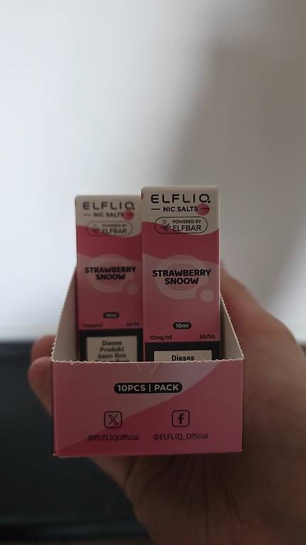 Altri Prodotti per fumatori: ELFLIQ 10mg strawberry snow – Usato da Neuhausen am Rheinfall venduto da E.M