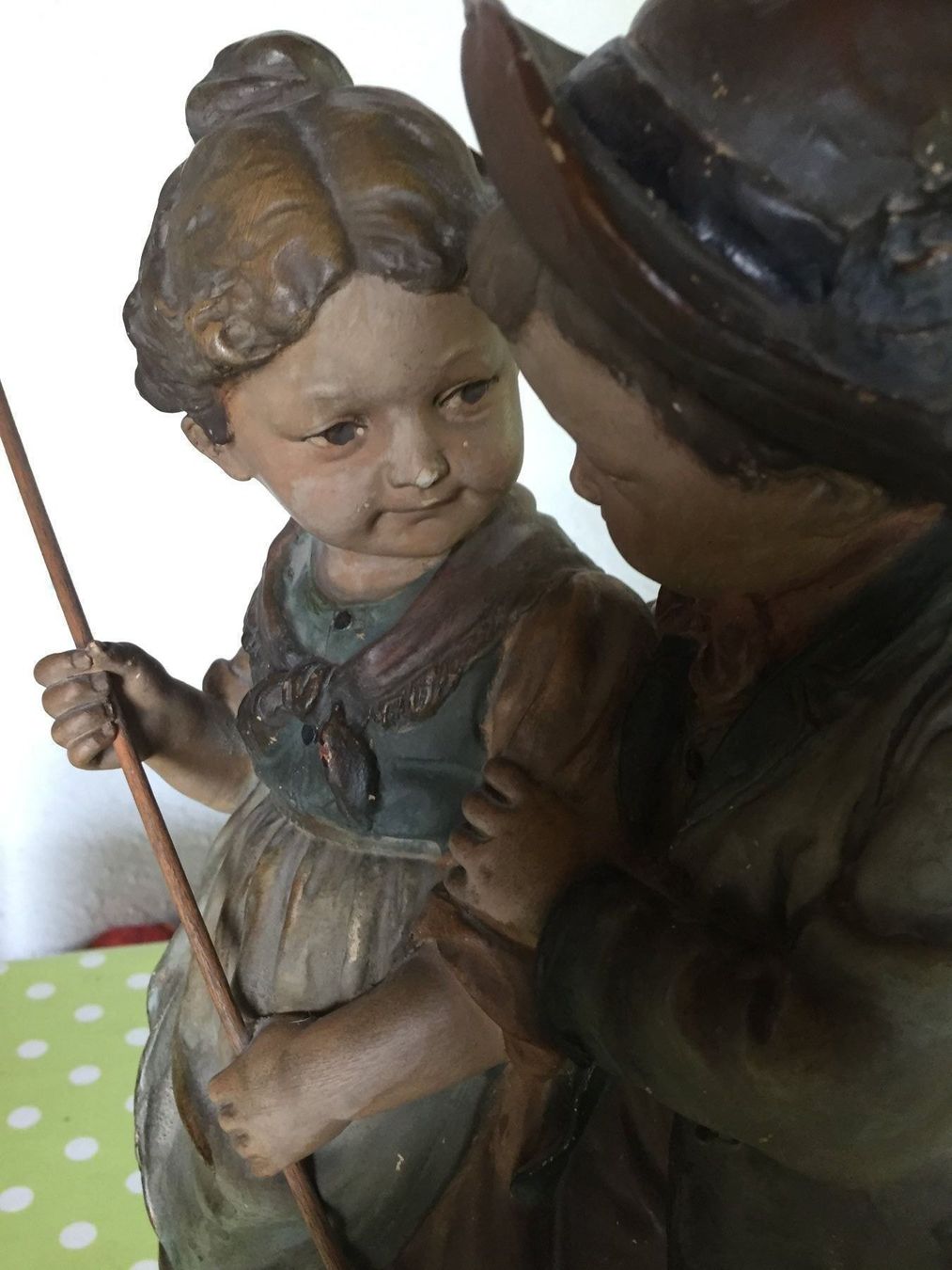 Skulpturen & Statuen: Gips Liebespaar ANTIK 40cm Höhe – Gebraucht aus Trachslau von post35 1