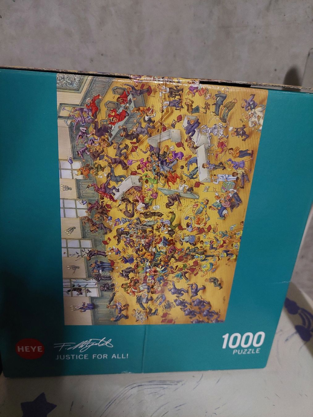 Heye Puzzle: Heye Puzzle Justice 1000 – Usato da Sissach venduto da zwwerg 1