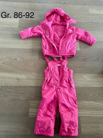 Pinker Schneeanzug, Grösse 86-92, Winter, Top Zustand!