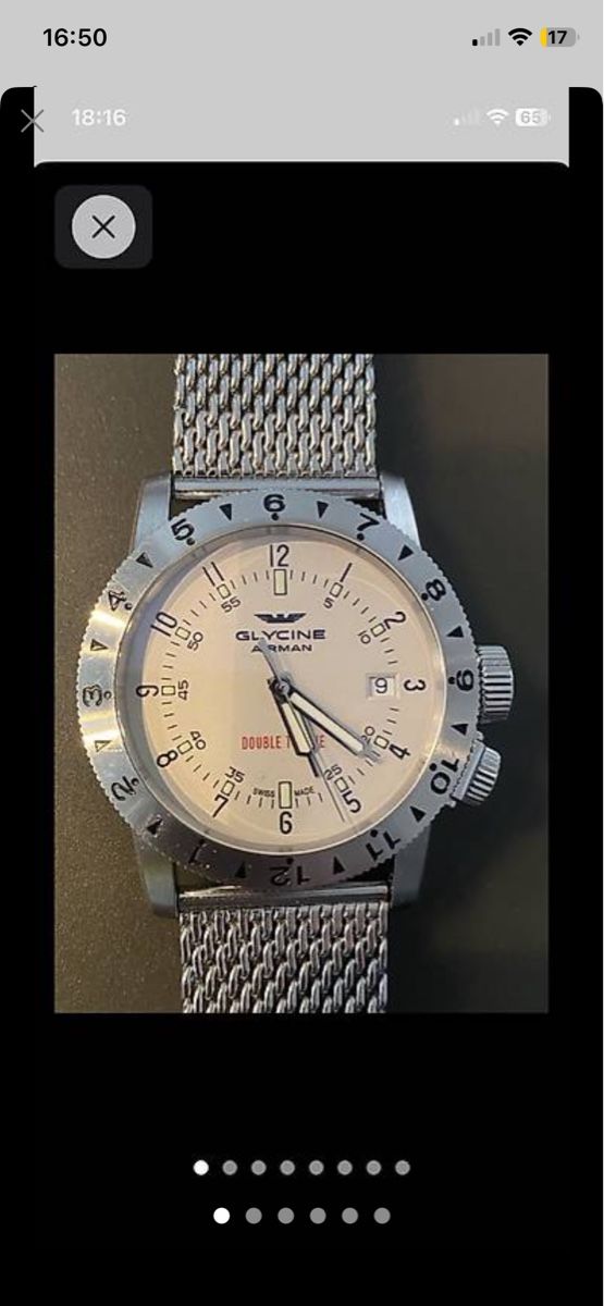 Glycine Orologi: Glycine Airman double twelve – Usato da Lenzburg venduto da erv_v7lr