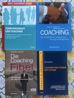 4er Set Coaching und Führung Fachbücher Konvolut