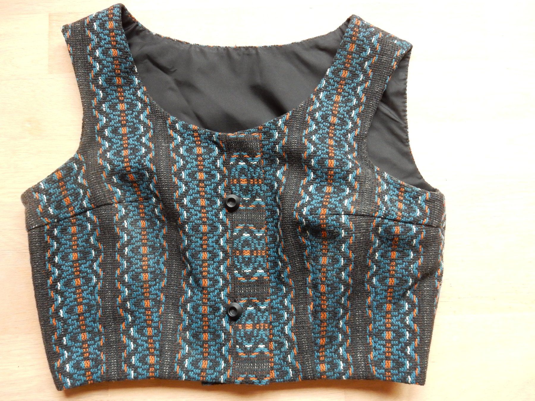 Vestiti: langes Kleid Zweiteiler Boho Deux-Pieces - S - Unikat – Usato da Jona venduto da simongarden 3
