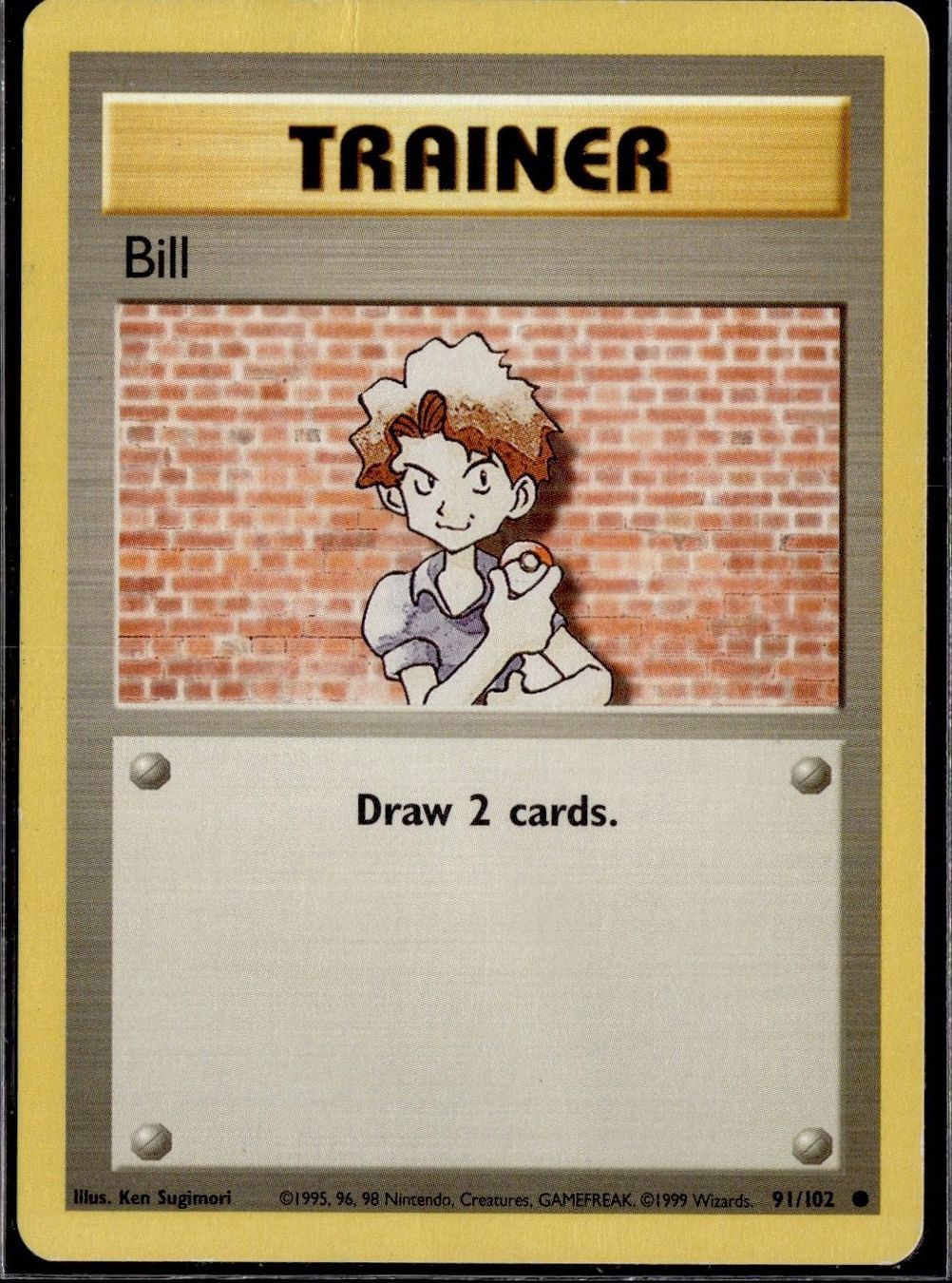 Pokémon Sammelbilder & Trading cards: Bill 91/102 Base Set – Gebraucht aus Zürich von pokemon_cards
