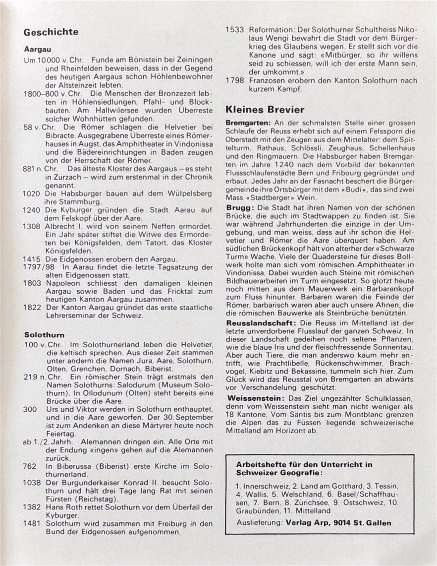 Libri: Bächinger Konrad, Mittelland - Heft 11 – Usato da Sarnen venduto da Livres 5