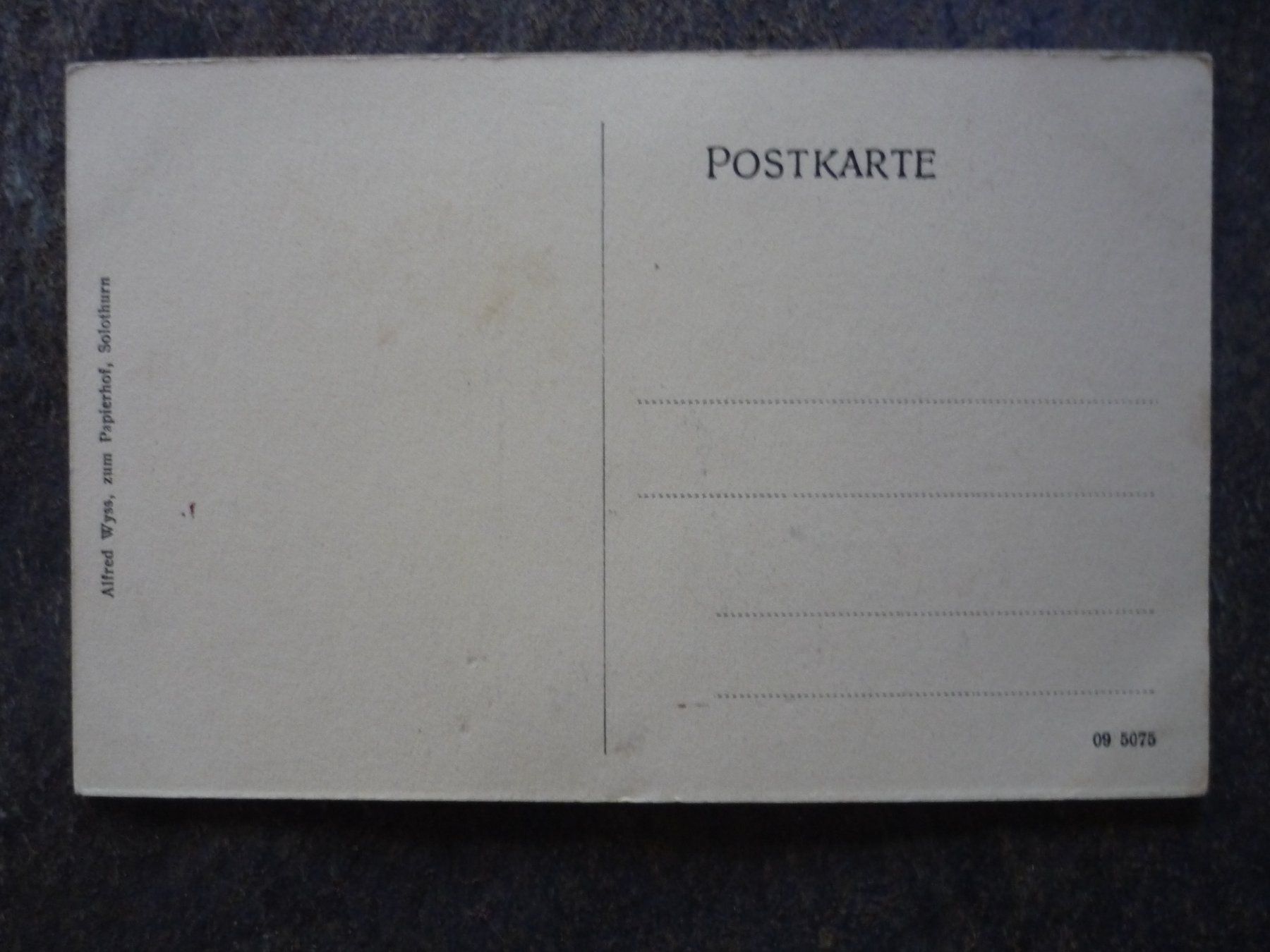Cartoline postali: Alte Ansichtskarte SOLOTHURN Basler Tor St Ursenturm – Usato da Langnau i. E. venduto da Laendu7000 1
