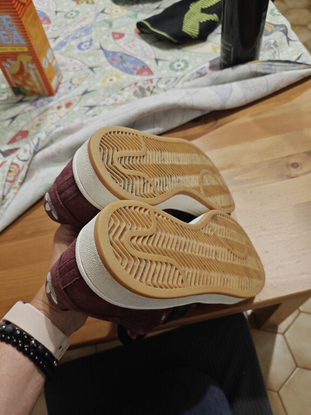 Adidas Scarpe da uomo: Baskets Adidas Campus bordeaux  – Usato da Chailly-Montreux venduto da Cel_ka 2