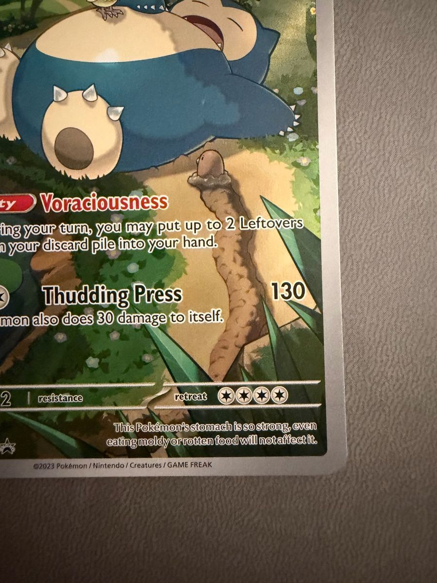 Pokémon Carte collezionabili: Snorlax SV Black Star Promo – Usato da Biel/Bienne venduto da Anita.H67 5
