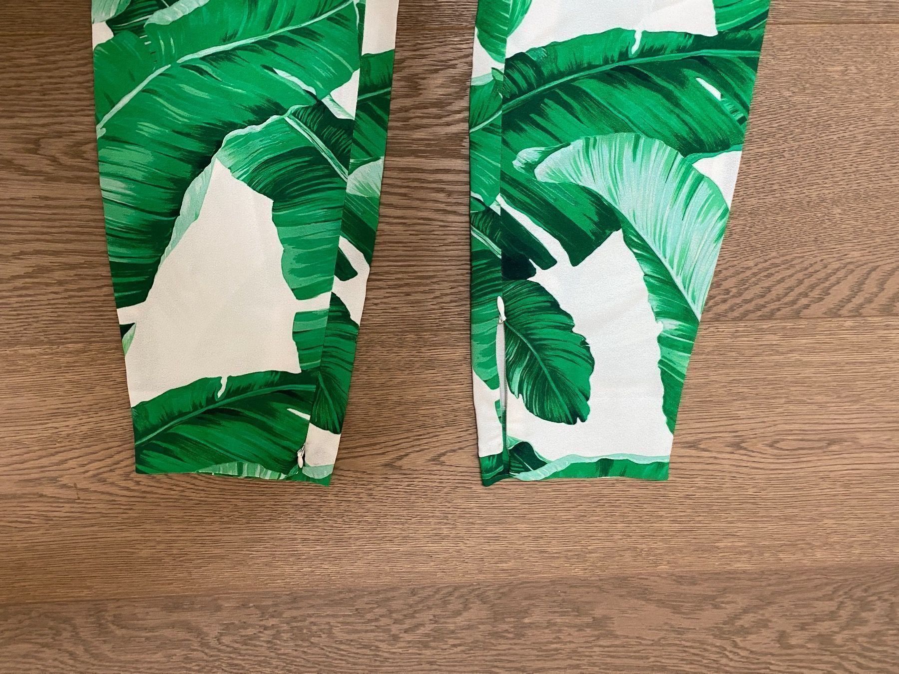 Dolce & Gabbana Pantaloni: Dolce & Gabbana Hosen mit Palmenprint – Usato da Meilen venduto da Emma_321 5