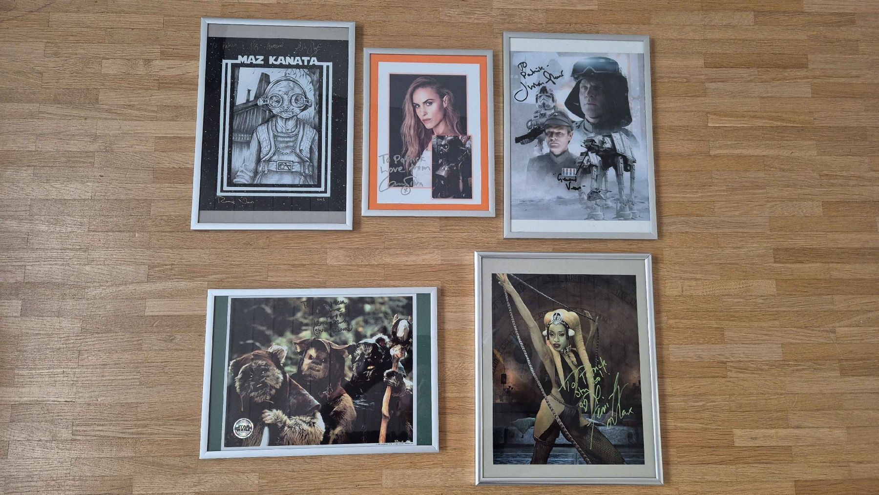 Autografi: Star Wars Autogramm Sammlung - Seltenheitswert garantiert – Nuovo (secondo la descrizione) da Strengelbach venduto da SwissBeard