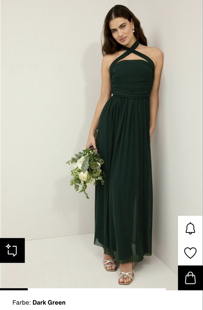 Next Vestiti: Dunkelgrünes Maxikleid von Next – Nuovo (secondo la descrizione) da Sulgen venduto da a_fonsi