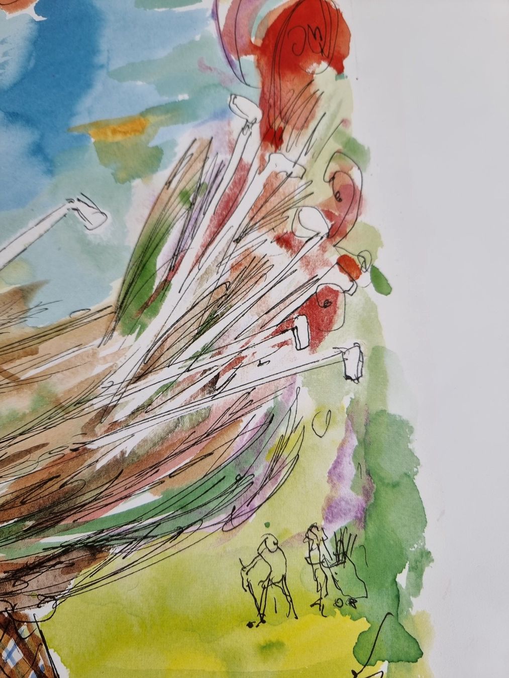 Foto & Immagini: HANS-PETER SELINGER OFFSET KUNSTDRUCK SIGNIERT NUMMERIERT – Usato da Gersau venduto da grafik-kunst 5