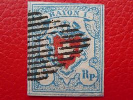 Rayon I (hellblau) T.38 U-RU, signiert+Befund, Kat: 675.-