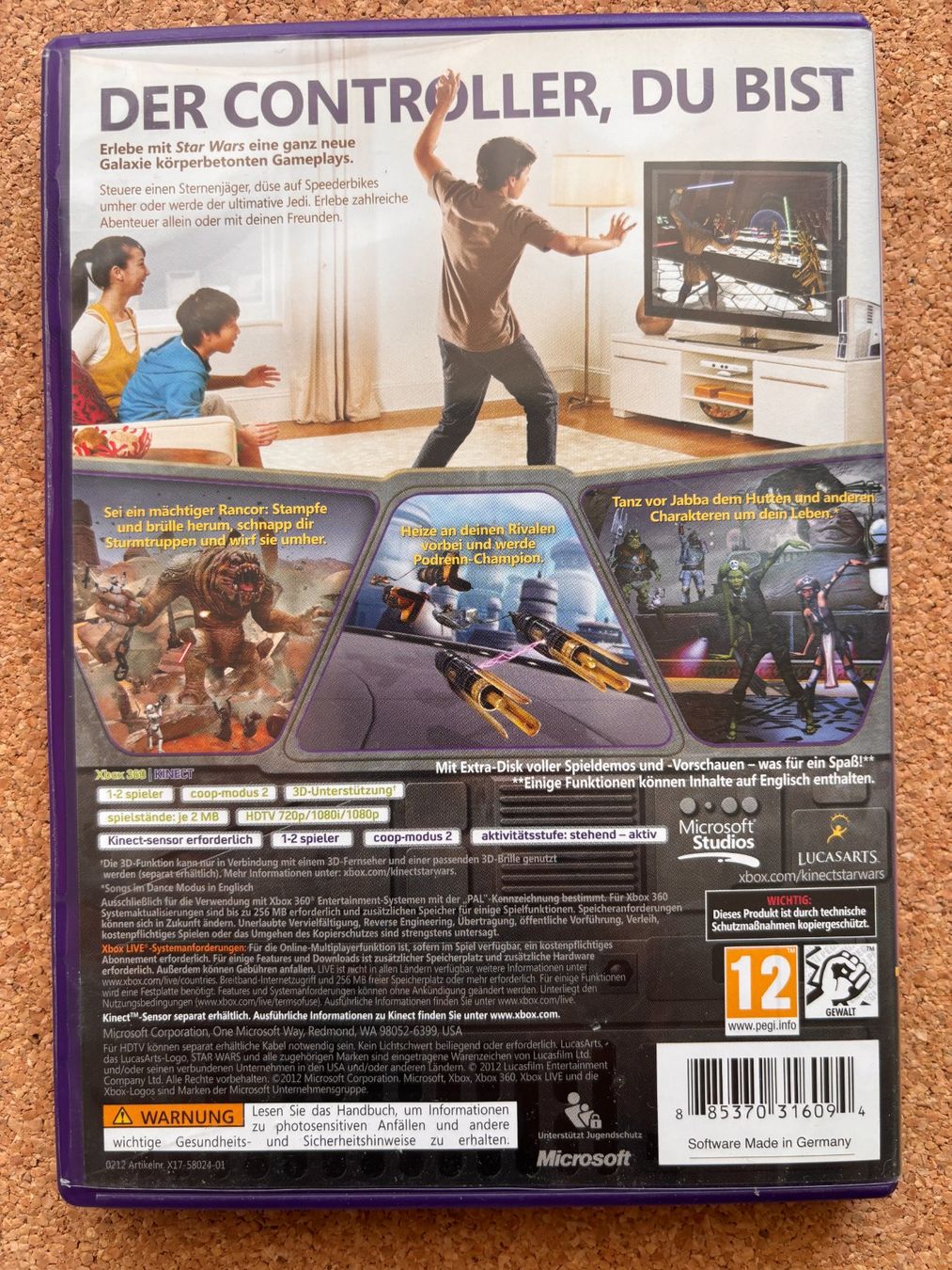 Giochi: XBox 360 Game Kinect Star Wars – Usato da Binningen venduto da samorga21 2