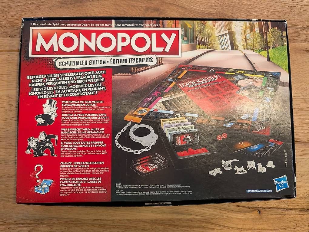Spiele: Monopoly Schummler Edition - vollständig, 1× gespielt – Gebraucht aus Bischofszell von d.silecchia 4