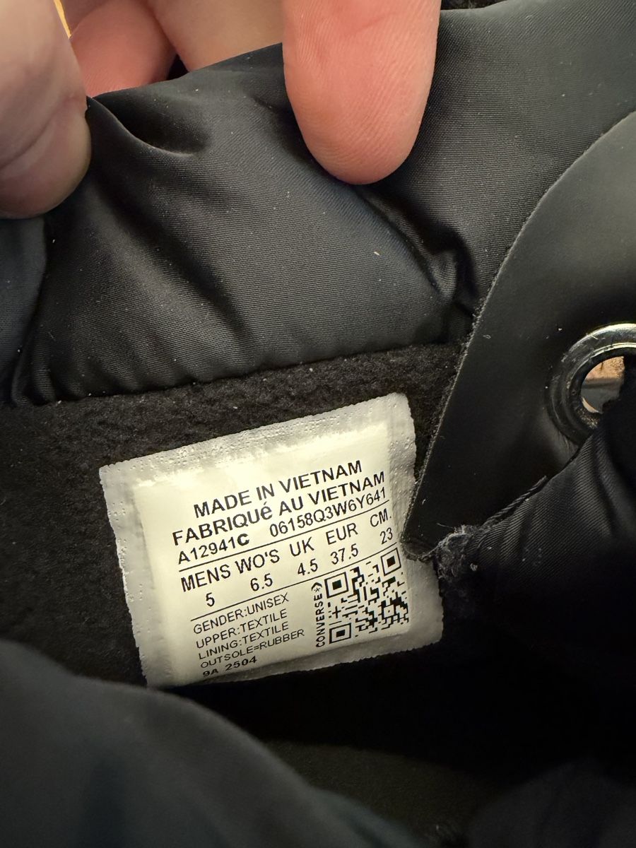 Converse Scarpe da uomo: Converse Winterschuhe, Grösse 37.5 – Nuovo (secondo la descrizione) da Zürich venduto da JtheBAB 2
