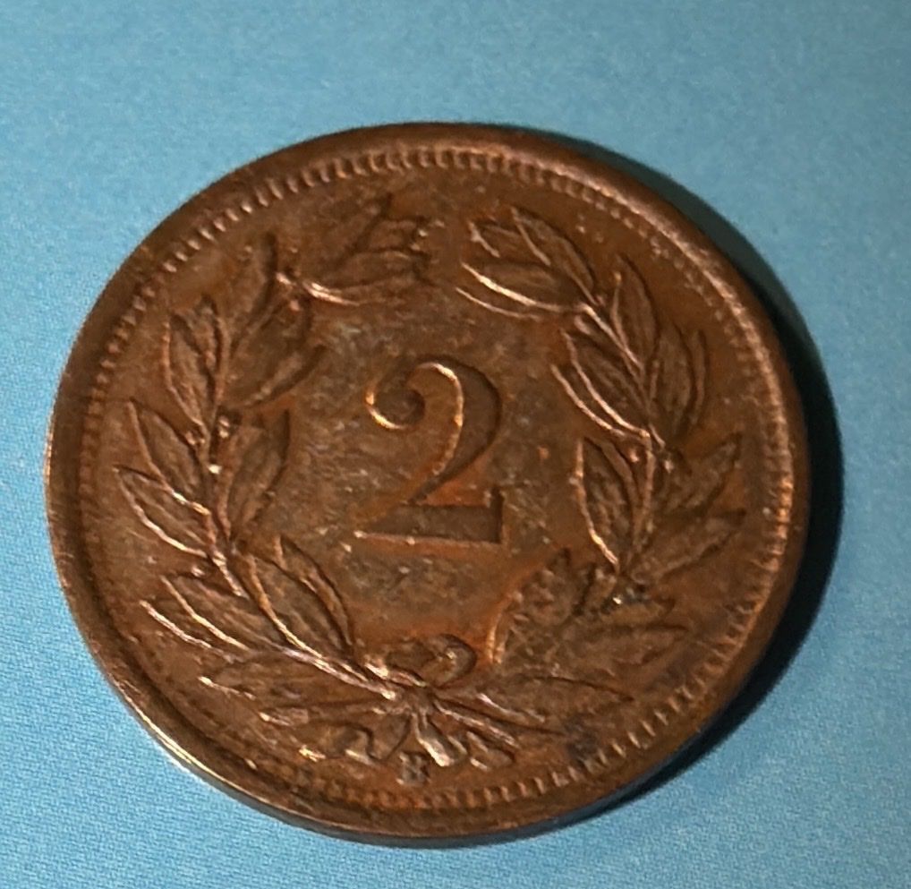 Tutti le monete: 2 Rappens  Suisse 1932 - Pièce de Collection – Usato da SION venduto da MARCO-P-SION 1