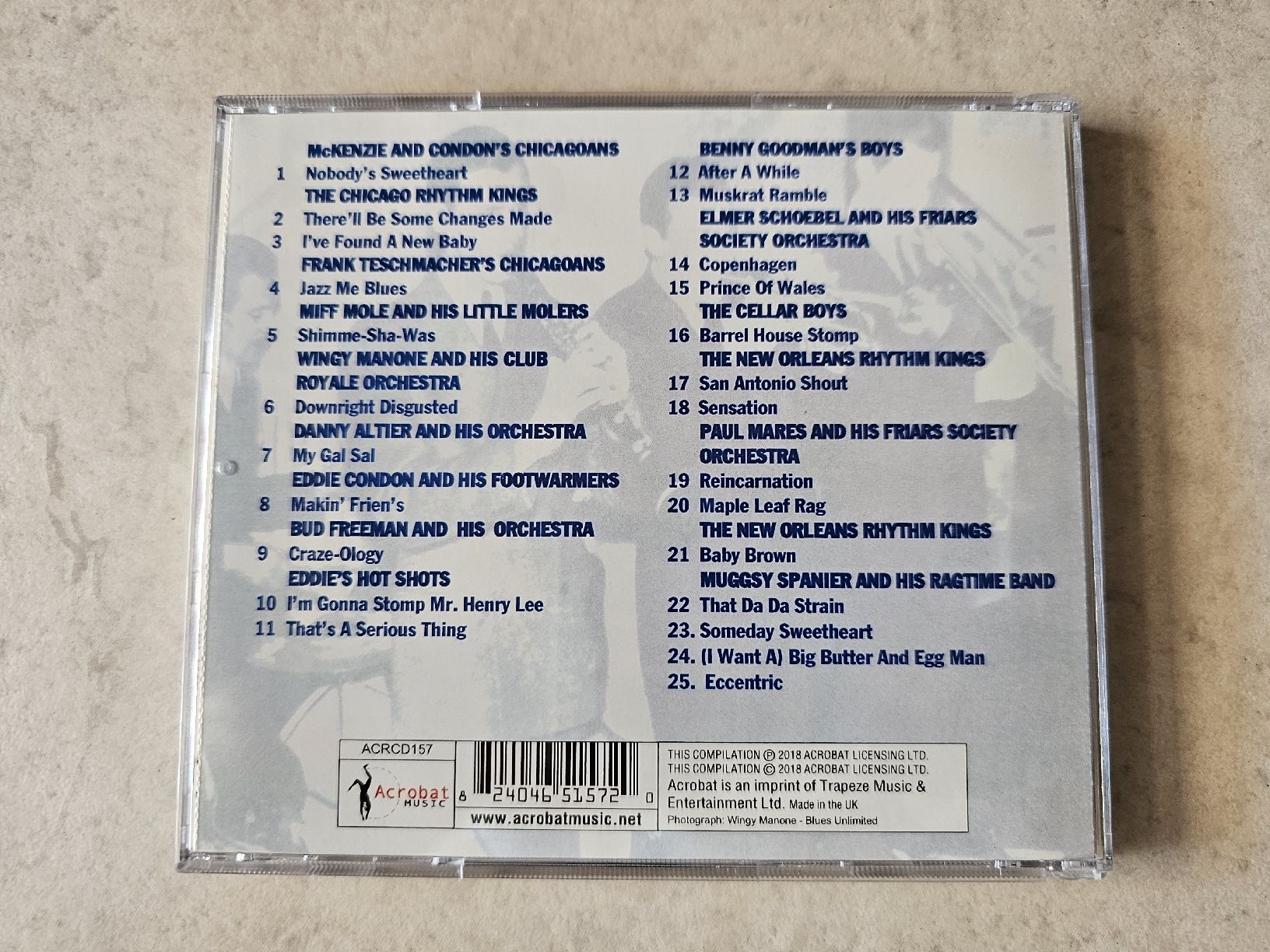 CDs: Chicago  -  White Small Bands  – D'occasion à Schneisingen par backstore24 1