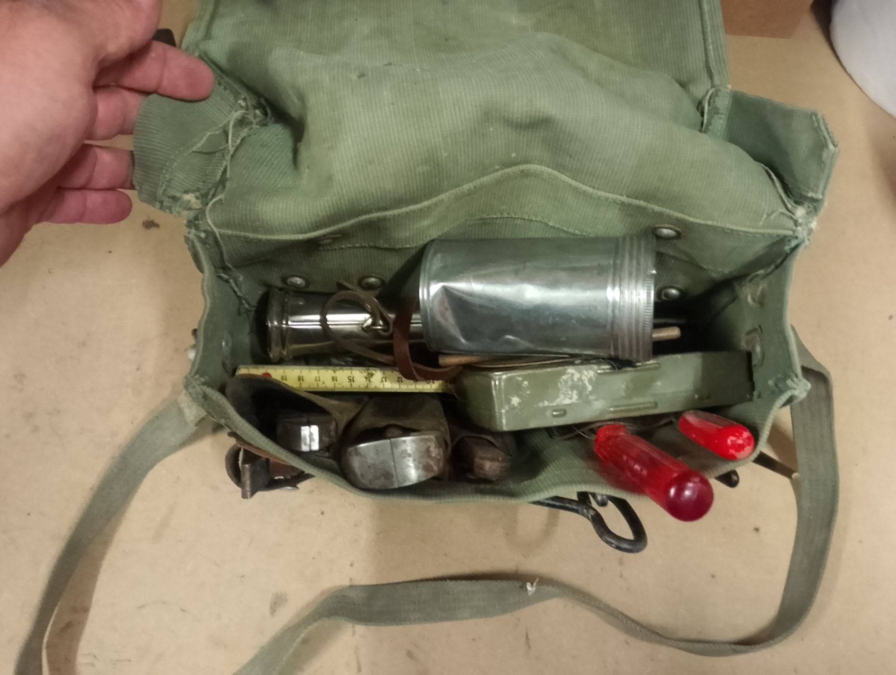 Schweizer Armee Uniformi: Mineur Tasche Schweizer Armee 1974 – Usato da Safenwil venduto da dodgewc12 5