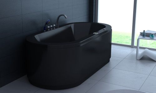 Whirlpool: Villa Sofia schwarz Whirlpool 194 cm – Nuovo e nell'imballaggio originale da Herbertingen venduto da jet-line-e-trade 2